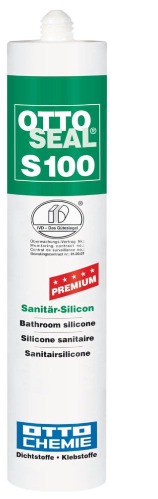 OTTOSEAL S 100 Premium Sanitär Silikon blassgrau 300ml