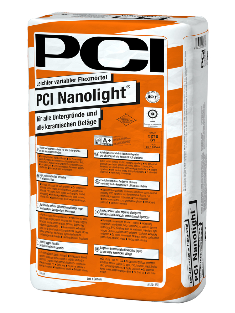PCI Nanolight Vario-Flexmörtel grau 15 kg Sack 3773