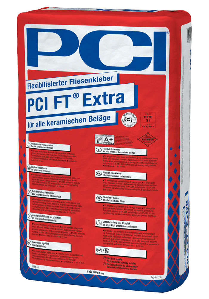 PCI FT Extra Flexkleber grau 25 kg Sack 1156