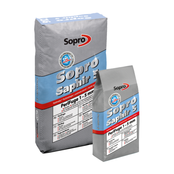 Sopro Saphir 5 PerlFuge sandgrau 5kg