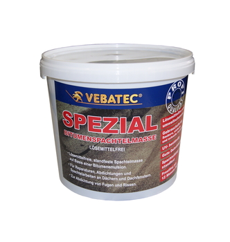 VEBATEC Spezial Bitumen Spachtelmasse Lösemittelfrei 1-komponentig 5 kg