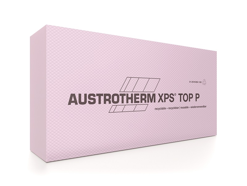 Austrotherm Dämmstoff XPS Top P Glatte Kante Waffelstruktur 30mm