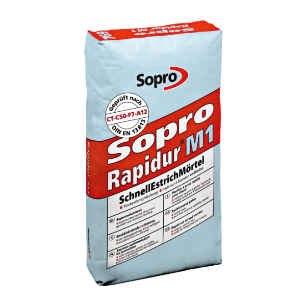 Sopro Rapidur M1 Schnellestrichmörtel 25kg