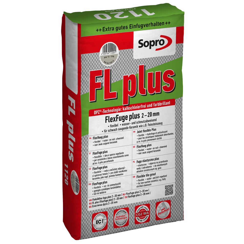 Sopro FL plus 1131-05 FlexFuge plus hellgrau 16 Beutel 5 kg