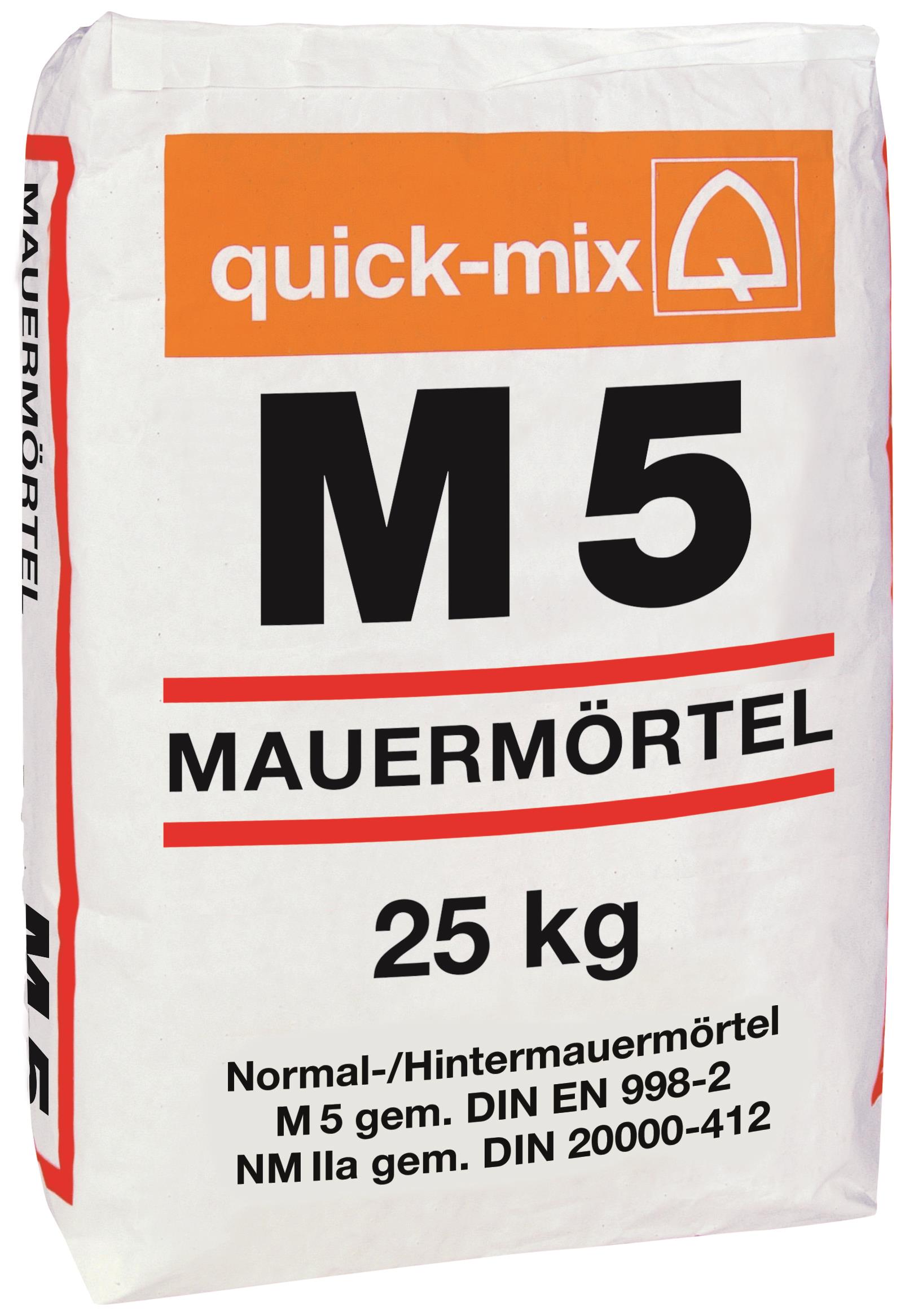 Sievert quick-mix Kalkzement Mauermörtel M5 25kg