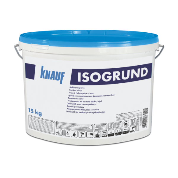Knauf Isogrund Voranstrich weiß pigmentiert 15 kg/Eimer