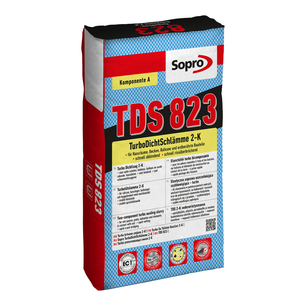 Sopro TDS823-02 TurboDichtSchlämme 2-K Kanister (Flüssigkomponente B) 4.5 kg