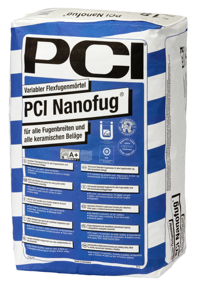 PCI Nanofug Nr. 47 anthrazit 15 kg 3112