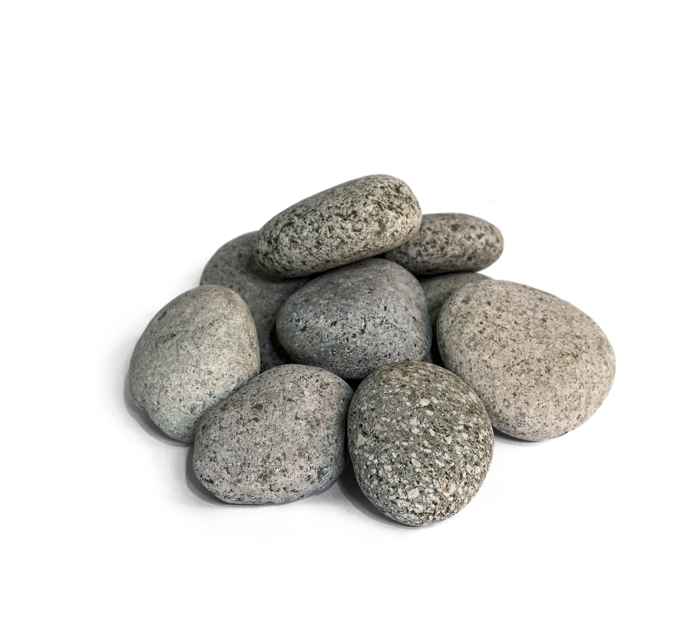 REDSUN Beach Pebbles grau 50 - 70 mm